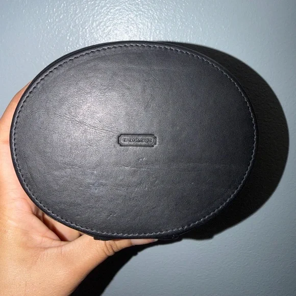 Coach Glove Tanned Leather and Pig Suede Jewelry Box - Picture 3 of 11